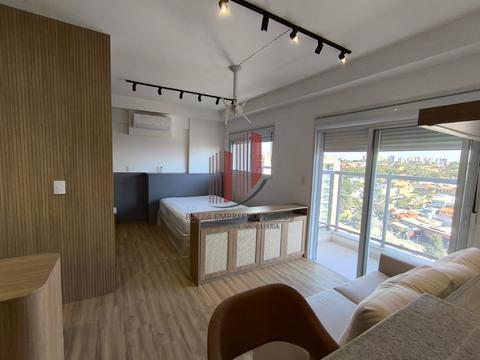 Um dos studios mais elegantes do Campolim. Totalmente mobiliado, pronto para morar e localizado em um dos empreendimentos mais desejados de Sorocaba.